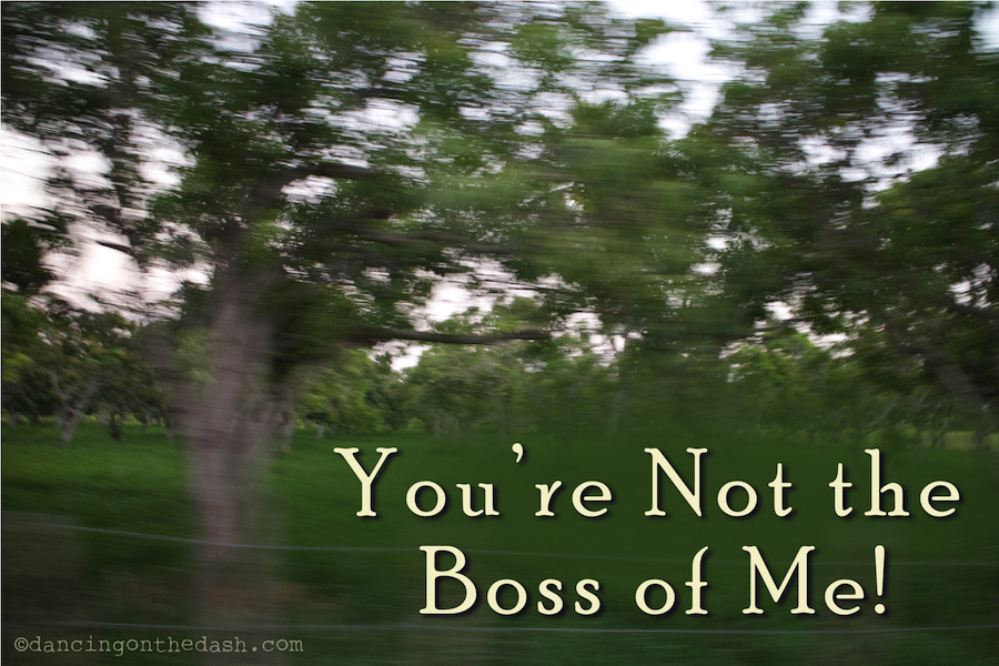 You're Not the Boss