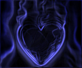 blueflame-heart