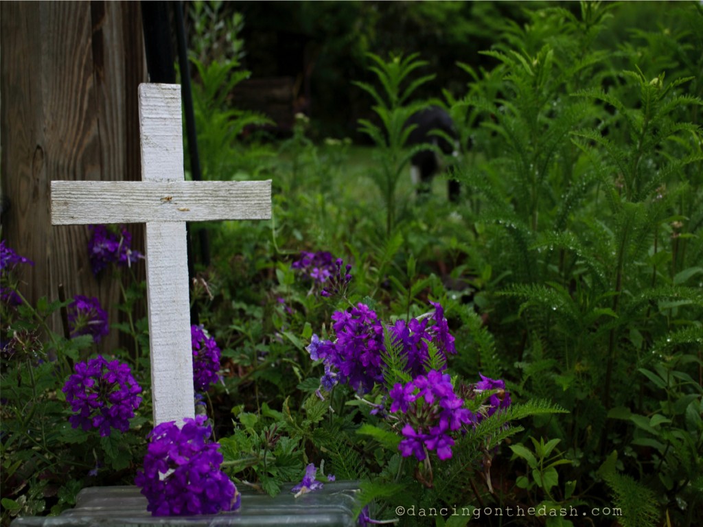 purple lantana cross